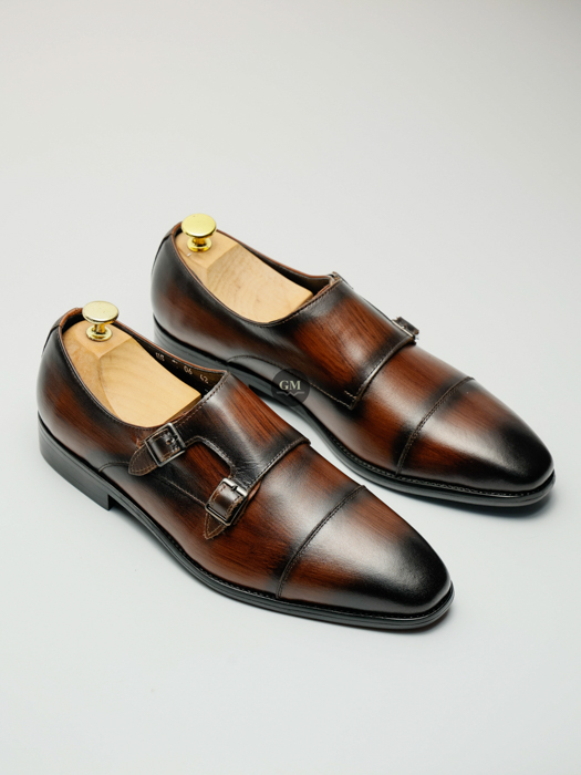 GIÀY MONKSTRAP MT 666 NÂU